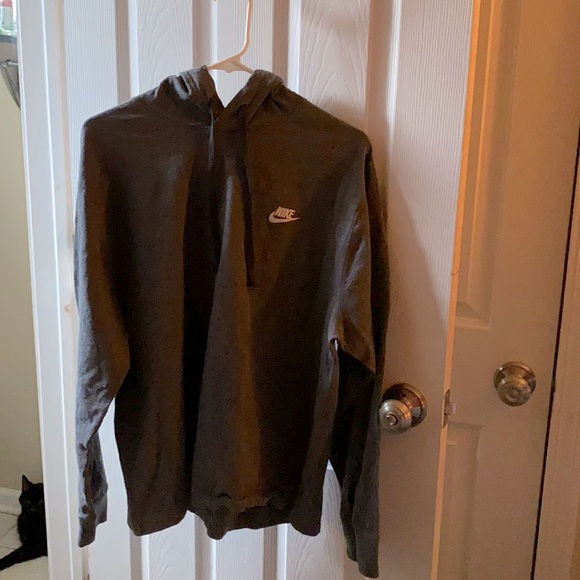 Nike | Gray Hoodie Sweatshirt Size Large B39